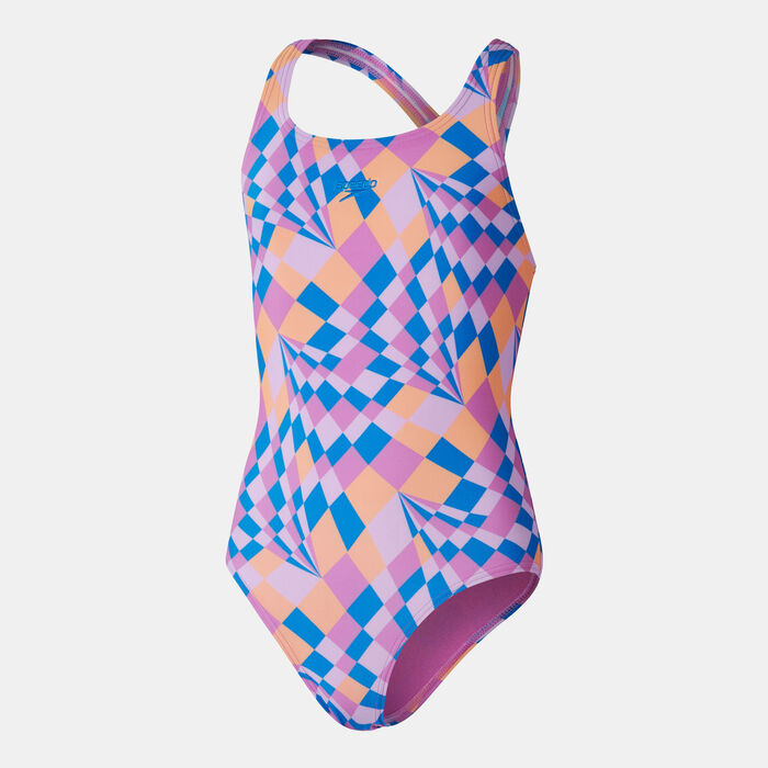 Kids' Printed Medalist Swimsuit Kids' Printed Medalist Swimsuit image number 0