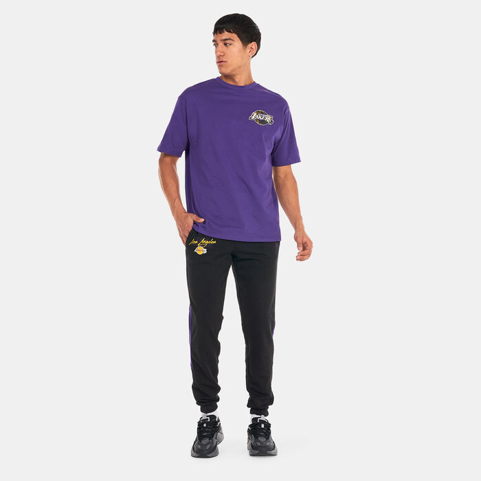 Men's Los Angeles Lakers Script Joggers Men's Los Angeles Lakers Script Joggers image number 2