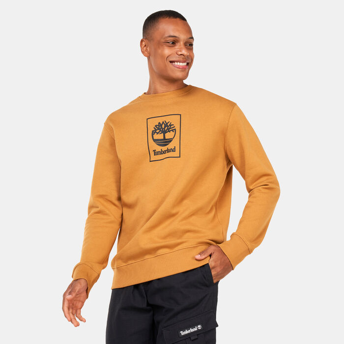 Men's Stack Logo Crew Sweatshirt Men's Stack Logo Crew Sweatshirt image number 0