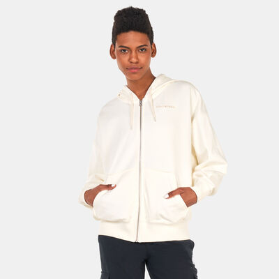 Women's Oversized Full-Zip Hoodie