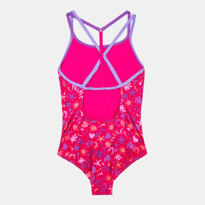 Kids' Fun Forest T-Crossback One-Piece Swimsuit Kids' Fun Forest T-Crossback One-Piece Swimsuit image number 1
