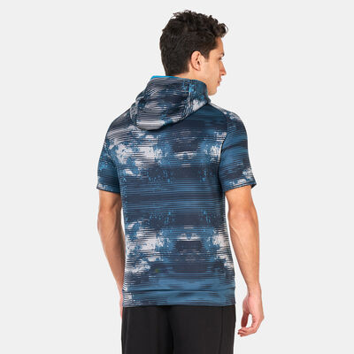 Men's Vigor 7 Half Sleeve Hooded Sweatshirt