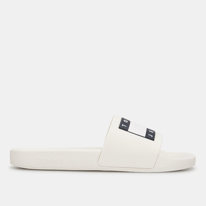 Women's Essential Embossed Pool Slides Women's Essential Embossed Pool Slides image number 1