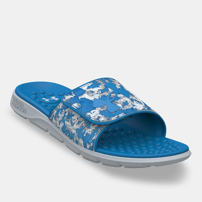 Men's UA Ignite Pro Graphic Strap Slides Men's UA Ignite Pro Graphic Strap Slides image number 1