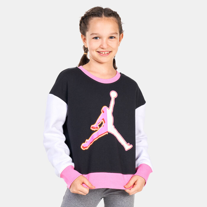 Kids' On The Court Crew Sweatshirt (Older Kids) Kids' On The Court Crew Sweatshirt (Older Kids) image number 0