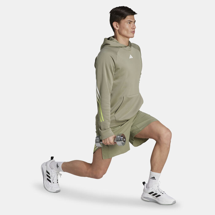 Men's Train Icons 3-Stripes Training Hoodie Men's Train Icons 3-Stripes Training Hoodie image number 2