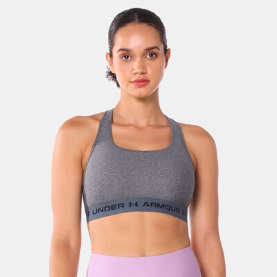 Women's Crossback Mid Heather Sports Bra