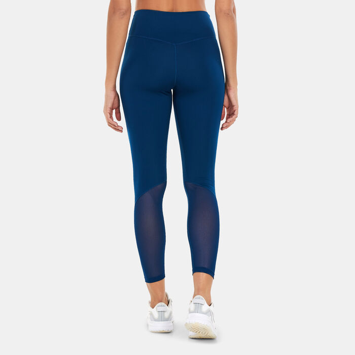 Women's One Mid-Rise 7/8 Mesh-Panelled Leggings Women's One Mid-Rise 7/8 Mesh-Panelled Leggings image number 1
