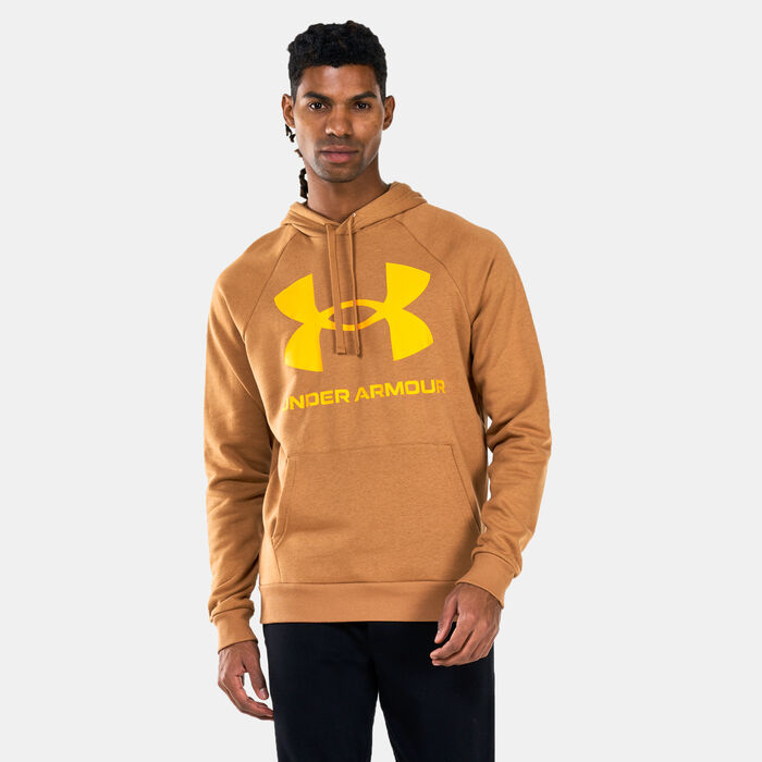 Men's UA Rival Fleece Big Logo Pullover Hoodie Men's UA Rival Fleece Big Logo Pullover Hoodie image number 0