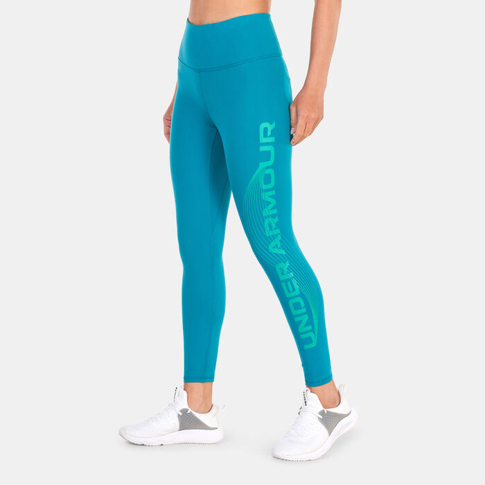 Women's UA Motion Branded Training Ankle Leggings Women's UA Motion Branded Training Ankle Leggings image number 0