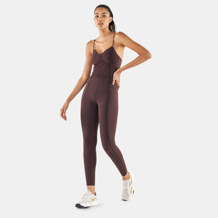Women's Dri-FIT 7/8 Luxe Matte Jumpsuit Women's Dri-FIT 7/8 Luxe Matte Jumpsuit image number 0