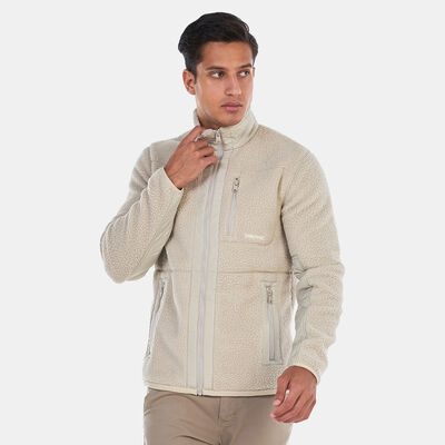 Men's Mix Media Sherpa Fleece Jacket Men's Mix Media Sherpa Fleece Jacket