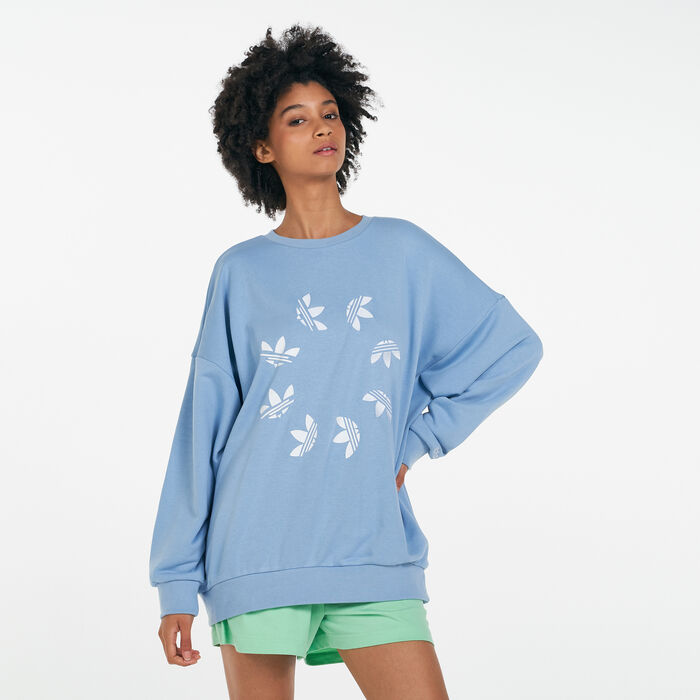 Women's Trefoil Sweatshirt Women's Trefoil Sweatshirt image number 0