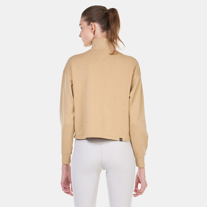 Women's HER High-Neck Half-Zip Sweatshirt Women's HER High-Neck Half-Zip Sweatshirt image number 3