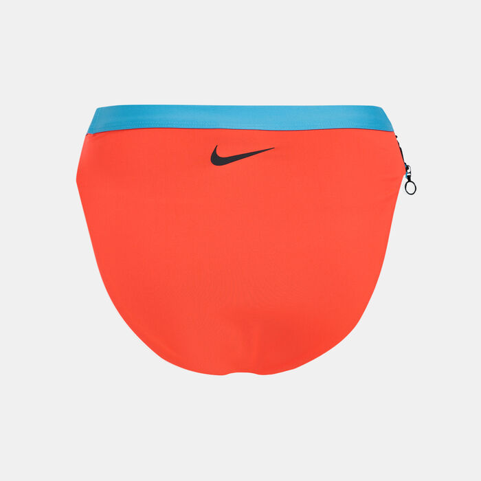 Women's Colourblock High-Waist Swimming Bikini Bottoms Women's Colourblock High-Waist Swimming Bikini Bottoms image number 1