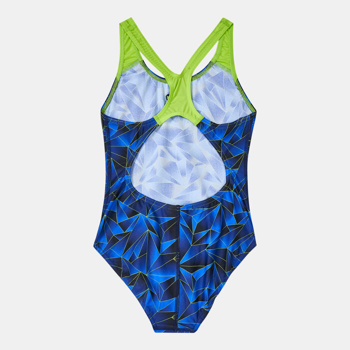 Kids' Allover Splashback Girls Swimsuit Kids' Allover Splashback Girls Swimsuit image number 1
