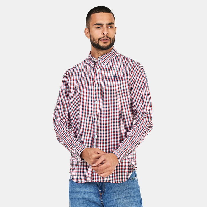 Men's Elevated Seersucker Gingham Shirt Men's Elevated Seersucker Gingham Shirt image number 0