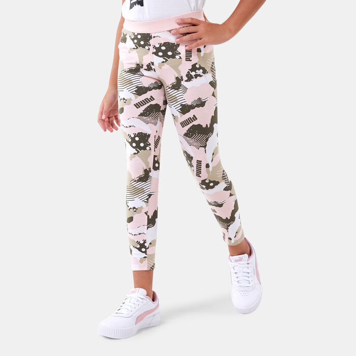 Kids' Alpha Allover Print Leggings image number 0