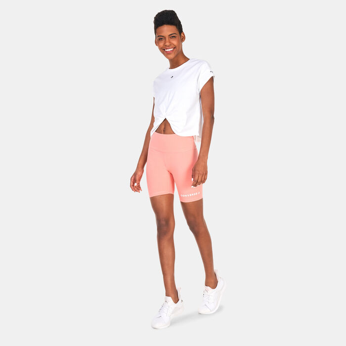 Women's Wordmark Bike Shorts Women's Wordmark Bike Shorts image number 2
