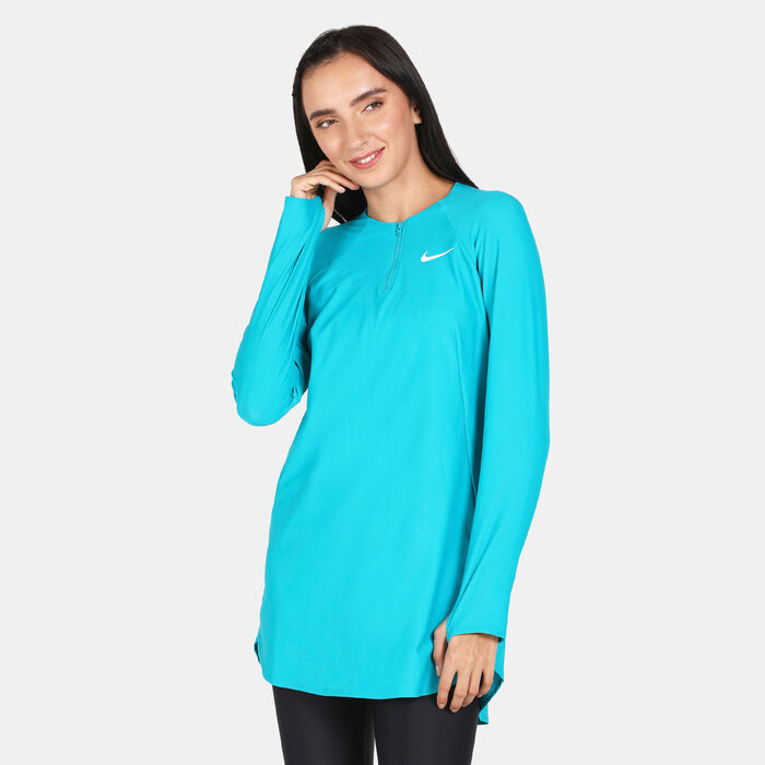 Women's Victory Full-Coverage Solid Swimming Tunic Women's Victory Full-Coverage Solid Swimming Tunic image number 0