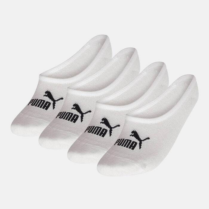 Logo Footie No-Show Socks (4 Pairs) Logo Footie No-Show Socks (4 Pairs) image number 0
