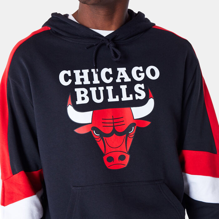 Men's NBA Chicago Bulls Colourblock Hoodie Men's NBA Chicago Bulls Colourblock Hoodie image number 3