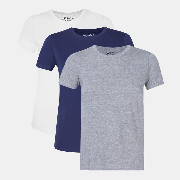 Women's T-Shirt (3 Pack) Women's T-Shirt (3 Pack) image number 0
