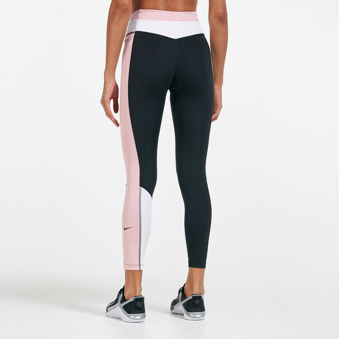 Women's One Colour Block 7/8 Leggings Women's One Colour Block 7/8 Leggings image number 1