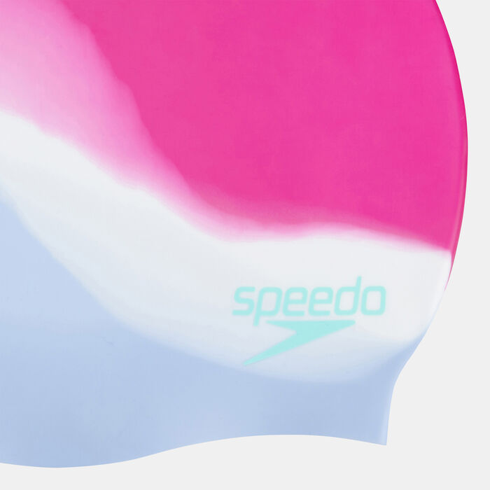 Multi Colour Silicone Swimming Cap Multi Colour Silicone Swimming Cap image number 2