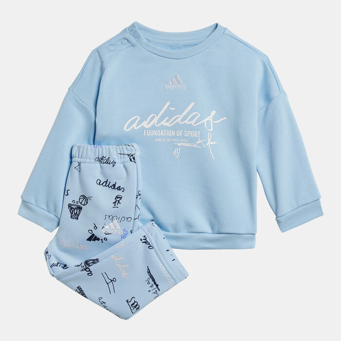 Kids' Brand Love Sweatshirt and Sweatpants Set (Baby & Toddler) Kids' Brand Love Sweatshirt and Sweatpants Set (Baby & Toddler) image number 0