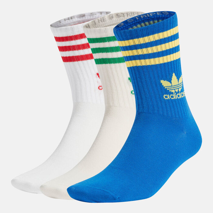 Men's Crew Socks (3 Pairs) Men's Crew Socks (3 Pairs) image number 0