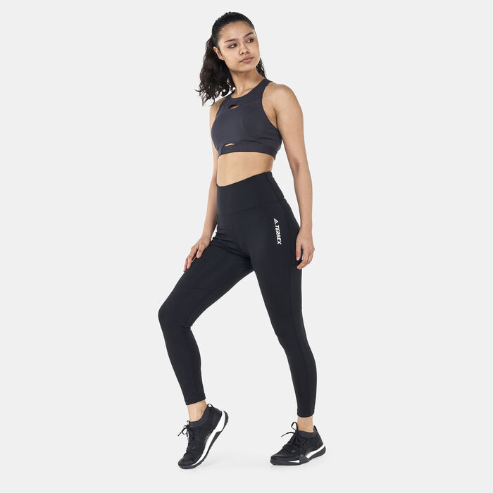 Women's Terrex Multi Primeblue Leggings Women's Terrex Multi Primeblue Leggings image number 2