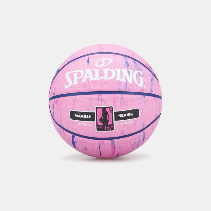 NBA Marble Series 4Her Basketball (Size 6) NBA Marble Series 4Her Basketball (Size 6) image number 0