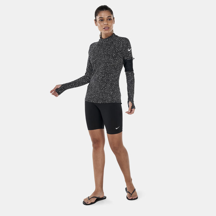 Women's Water Dots Long Sleeve Rashguard image number 2