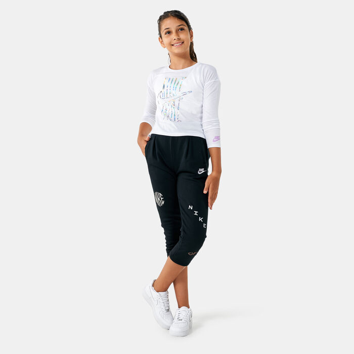 Kids' Sportswear Cropped Pants (Older Kids) Kids' Sportswear Cropped Pants (Older Kids) image number 2