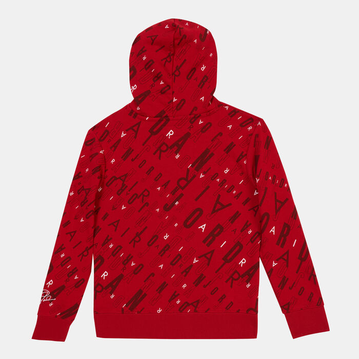 Kids' Essentials Hybrid French Terry Hoodie Kids' Essentials Hybrid French Terry Hoodie image number 1