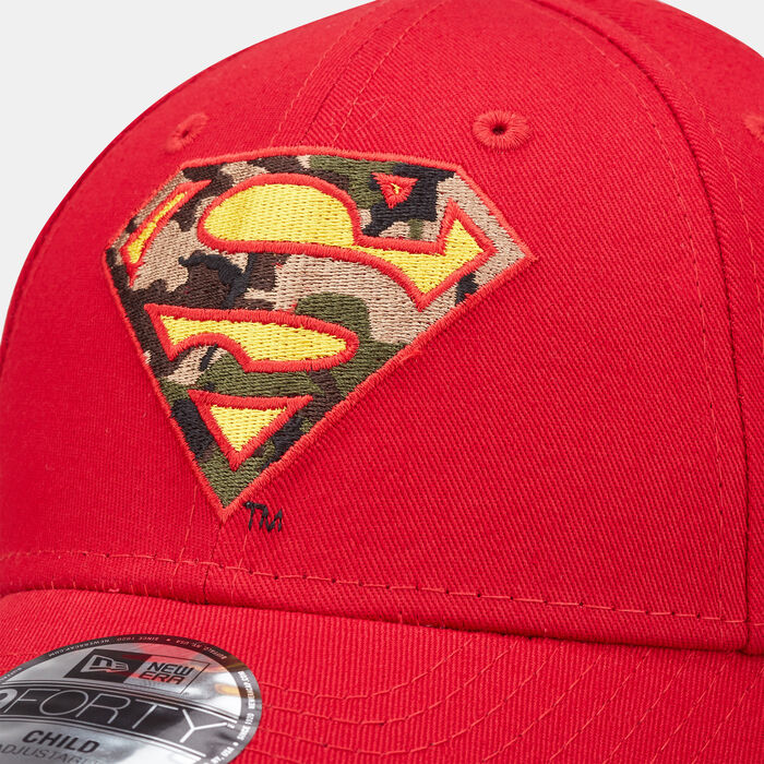 Kids' Superman Character Infill Scarlet 9FORTY Adjustable Cap Kids' Superman Character Infill Scarlet 9FORTY Adjustable Cap image number 2