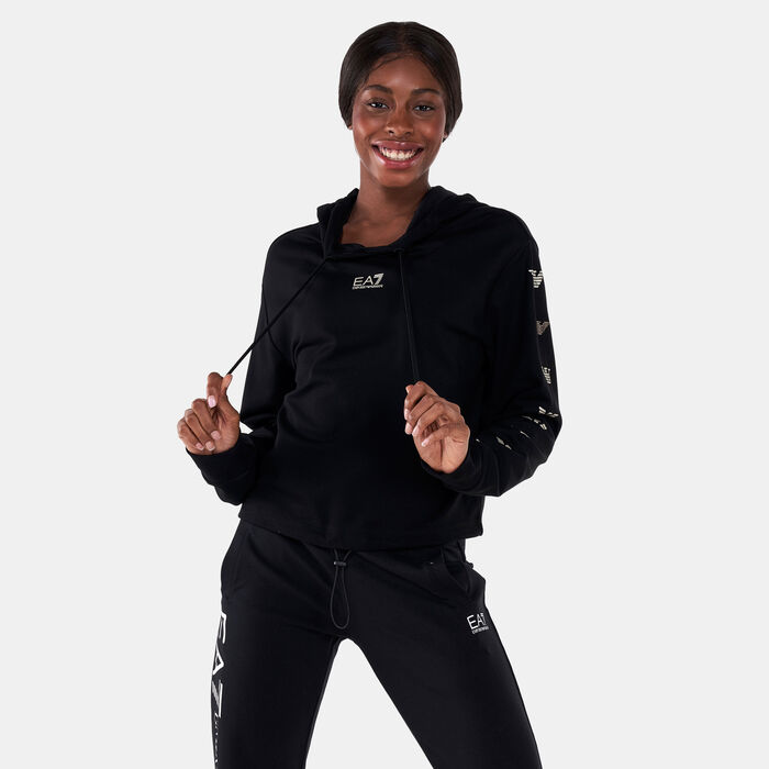 Women's Train Logo Series Crop Sweatshirt Women's Train Logo Series Crop Sweatshirt image number 0
