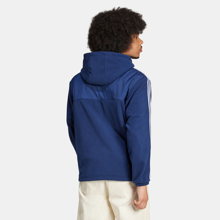 Men's Adicolor 3-Stripes Teddy Fleece Hoodie Men's Adicolor 3-Stripes Teddy Fleece Hoodie image number 1