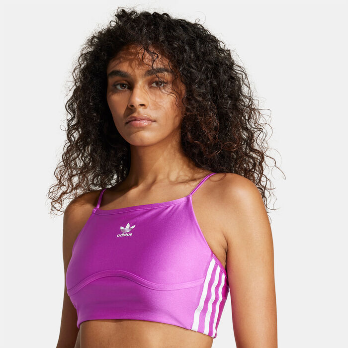 Women's 3-Stripes Crop Top Women's 3-Stripes Crop Top image number 3