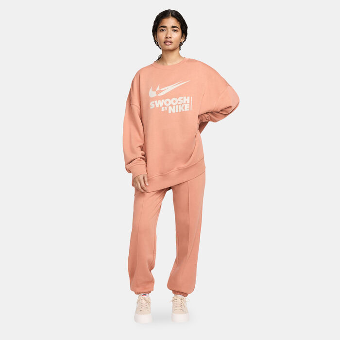 Women's Sportswear Oversized Fleece Sweatshirt Women's Sportswear Oversized Fleece Sweatshirt image number 2