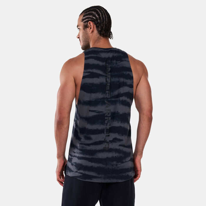Men's UA Baseline Printed Tank Top Men's UA Baseline Printed Tank Top image number 1