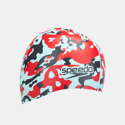 Slogan Print Swimming Cap Slogan Print Swimming Cap