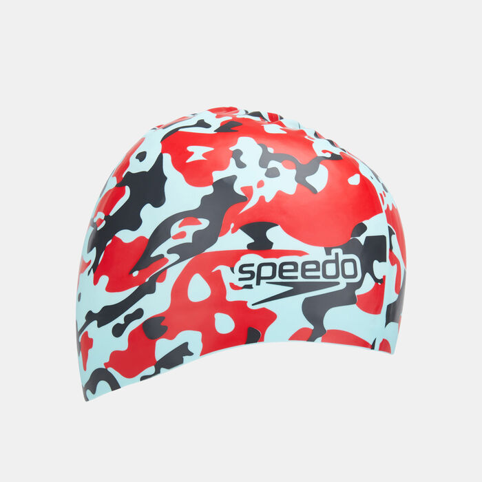 Slogan Print Swimming Cap Slogan Print Swimming Cap image number 0