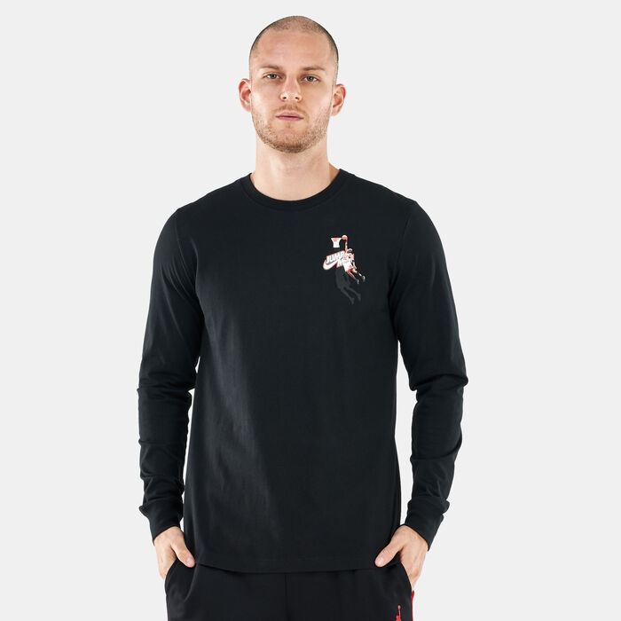 Men's Jumpman Long Sleeve Sweatshirt Men's Jumpman Long Sleeve Sweatshirt image number 1