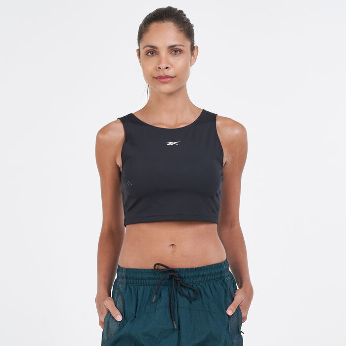 Women's Perform Perforated Crop Top Women's Perform Perforated Crop Top image number 0
