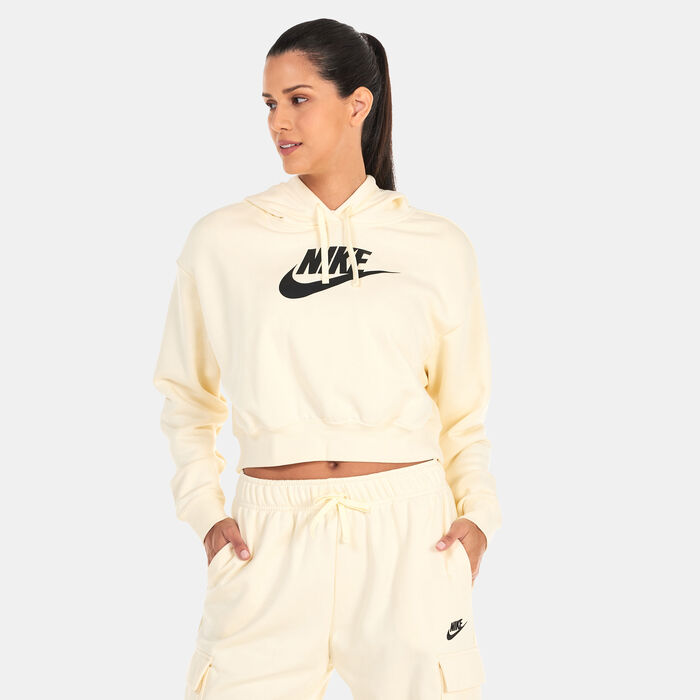 Women's Cropped Graphic Hoodie Women's Cropped Graphic Hoodie image number 0