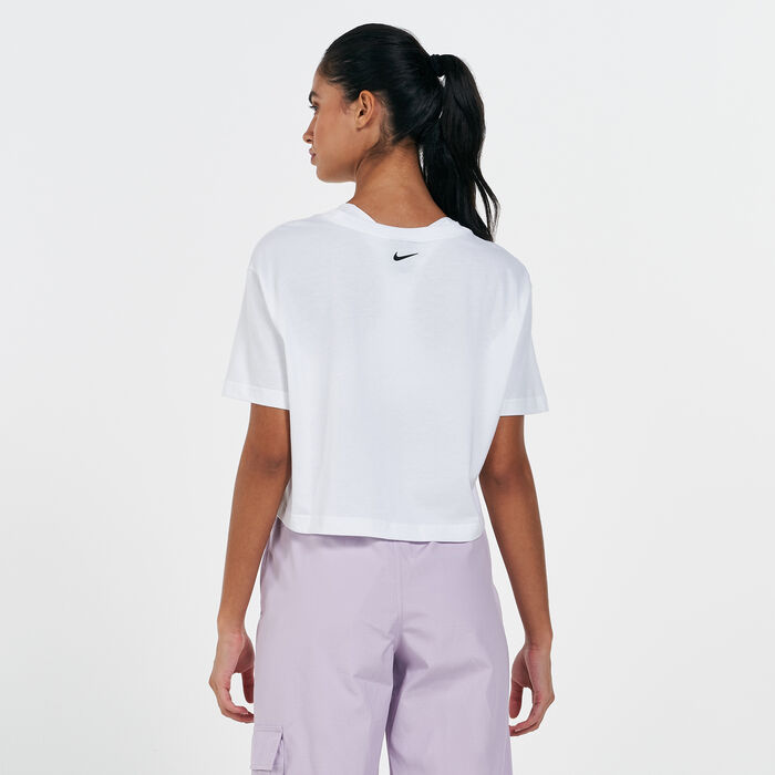 Women's Sportswear Cropped Dance T-Shirt Women's Sportswear Cropped Dance T-Shirt image number 1