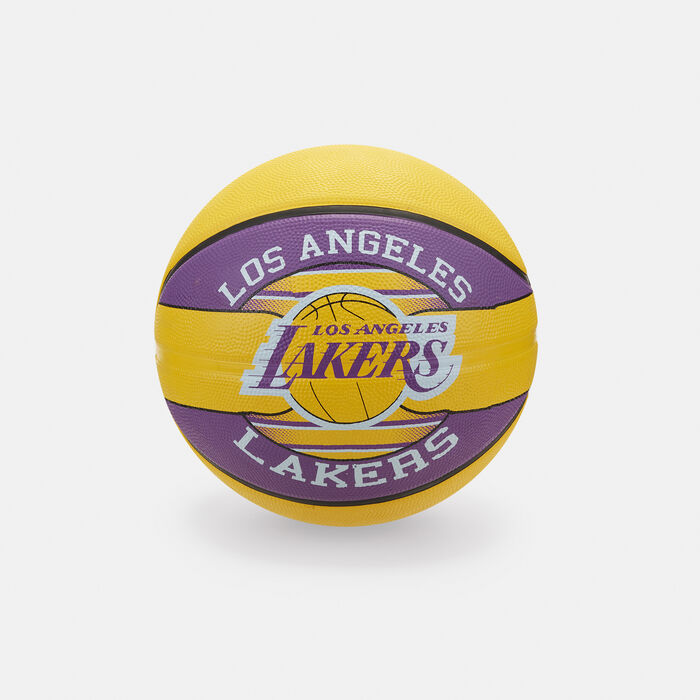 NBA Team LA Lakers Rubber Basketball image number 1
