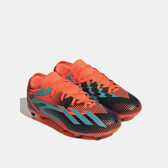 Kids' X Speedportal Messi.3 Firm Ground Football Shoes (Younger and Older Kids) Kids' X Speedportal Messi.3 Firm Ground Football Shoes (Younger and Older Kids) image number 1